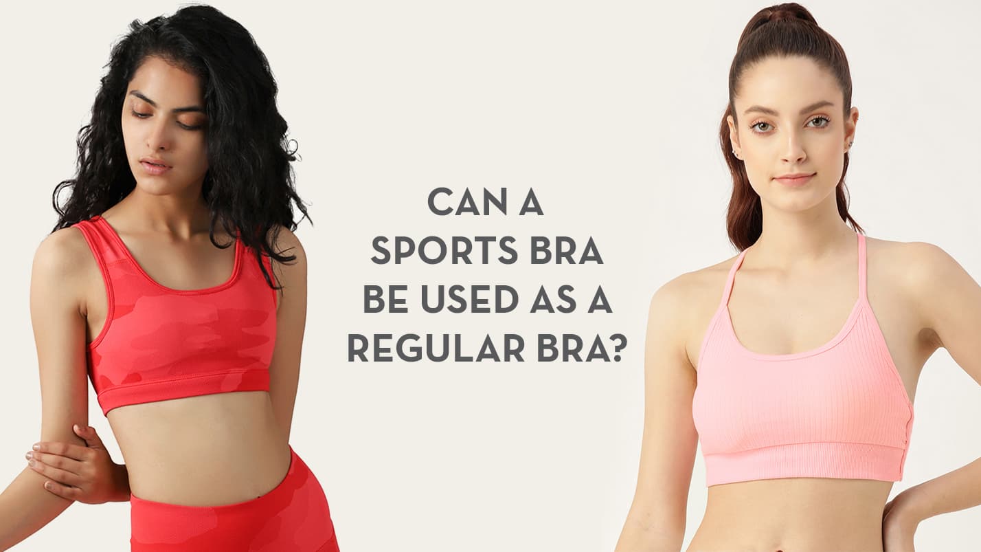Can I wear a normal bra under my sports bra during exercise for