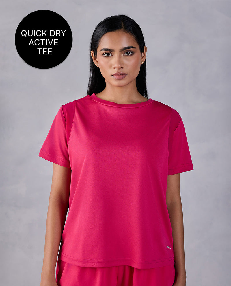 Breathable Stride Running Top With Mesh Inserts Apple