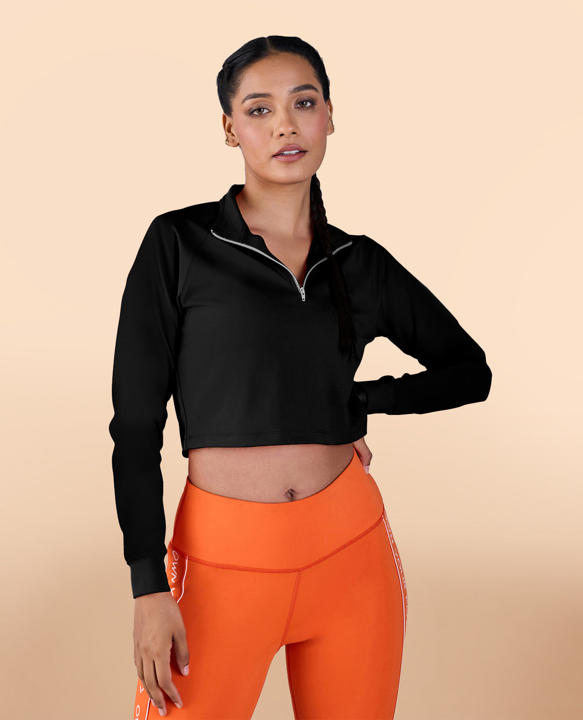 Crop Top Running Top With Hood KIPRUN Race 900 Méline Rollin