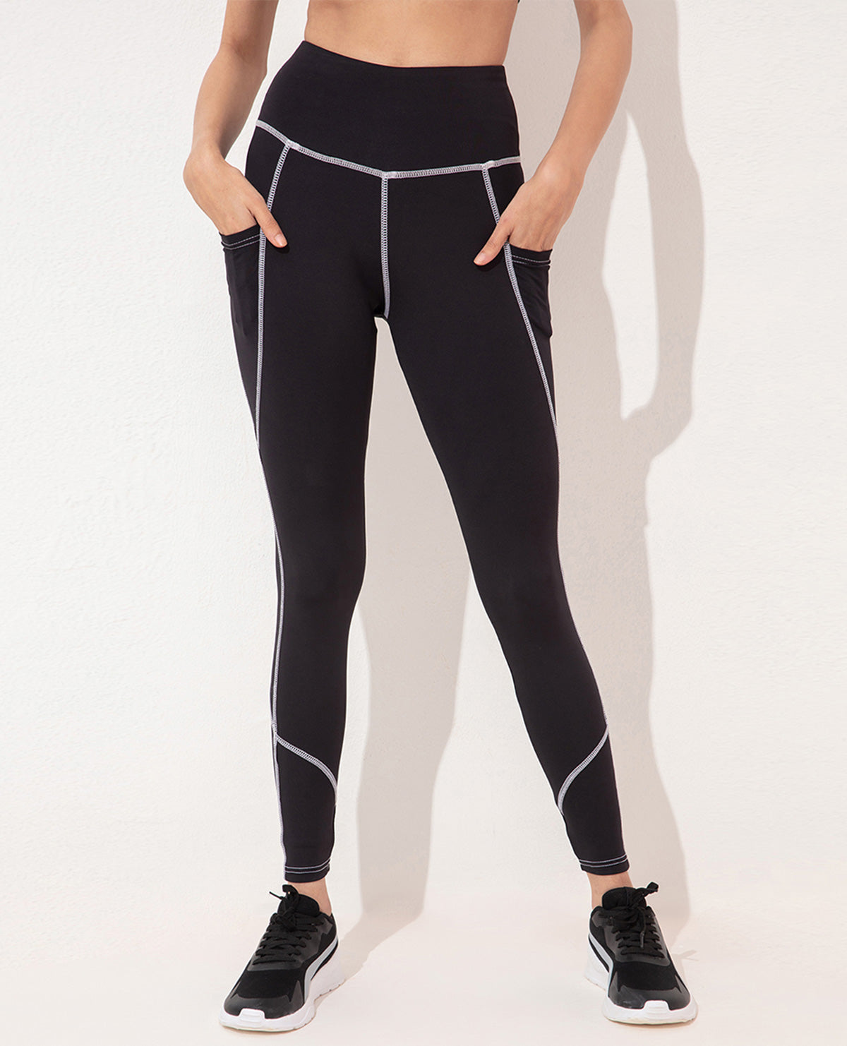 High Waisted leggings in Second SKN Fabric – Kica Active