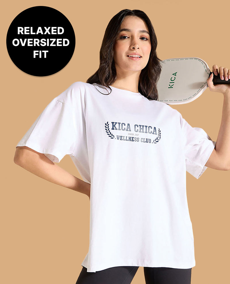 Cotton Oversized Printed Graphic Tshirt For Dailywear