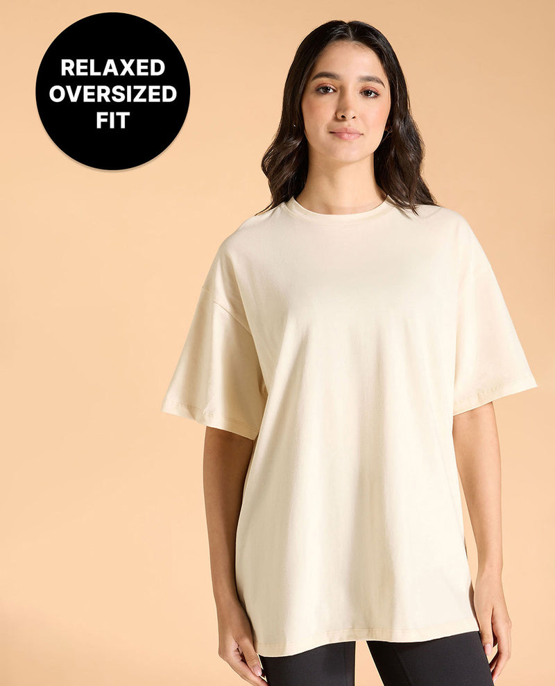 Cotton Oversized Printed Graphic Tshirt For Dailywear