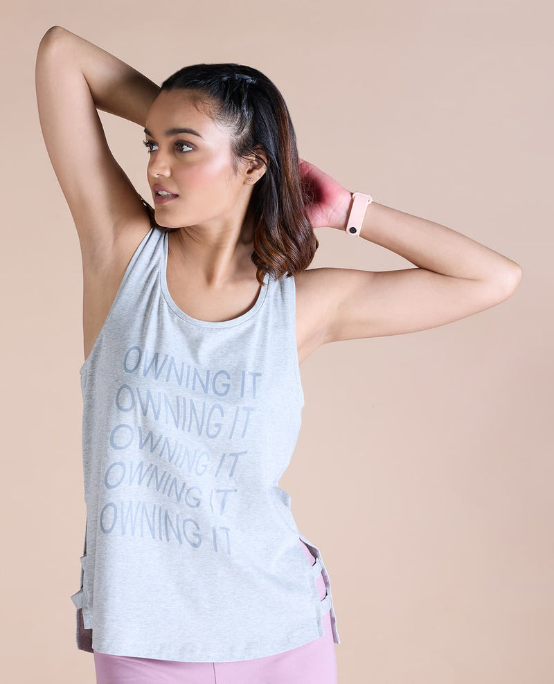 Cotton Tank With Print