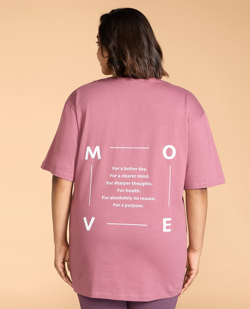 Cotton Oversized Printed Graphic Tshirt For Dailywear