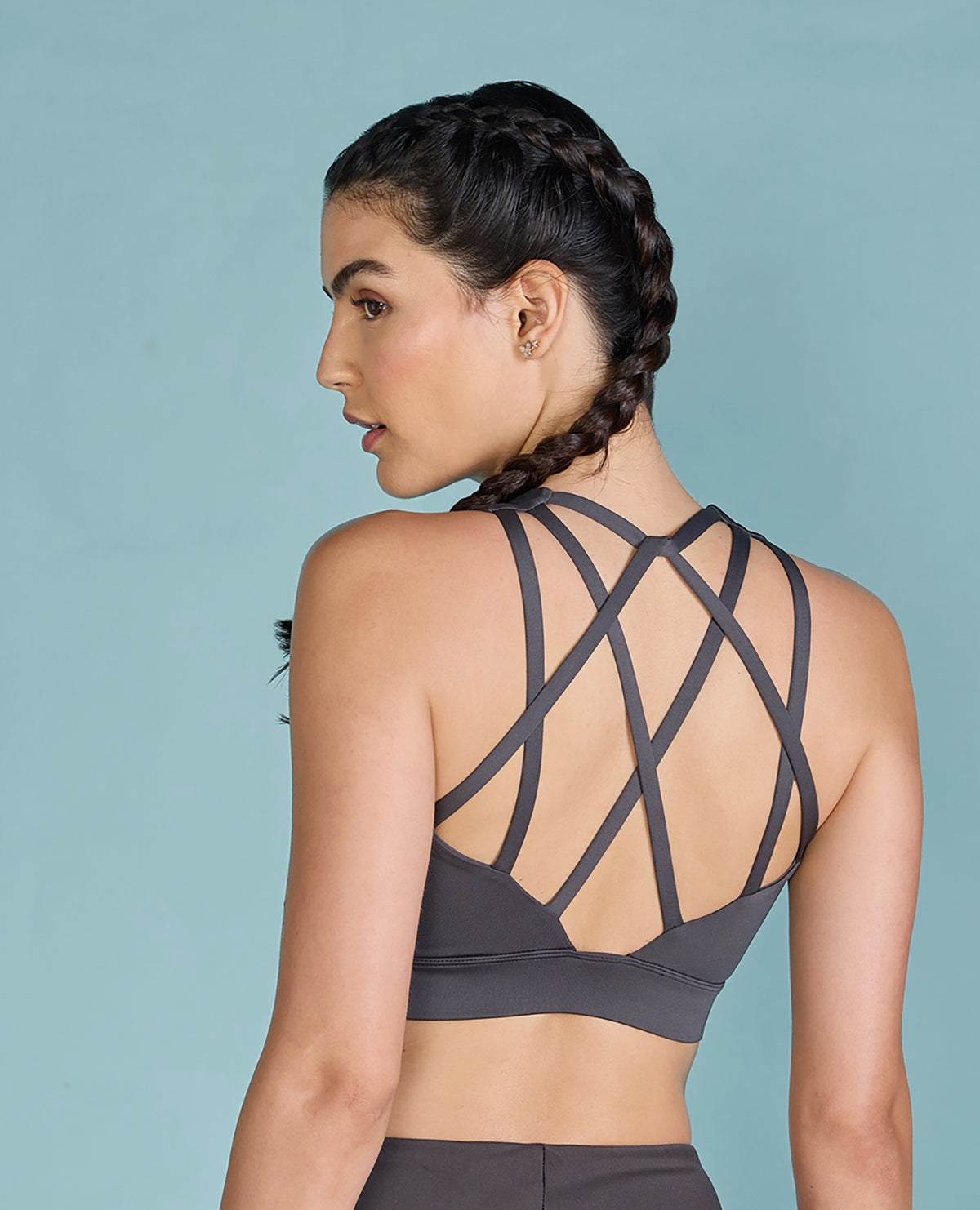 Buy Kica Built In Cups Sports Bra With Sweat Wicking Fabric online