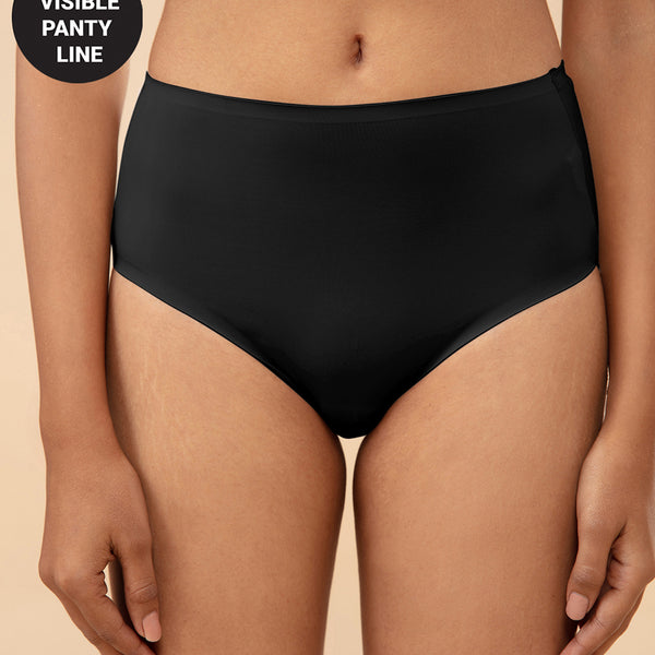 Nykd By Nykaa Bonded No VPL Full brief-NYP210-Anthracite