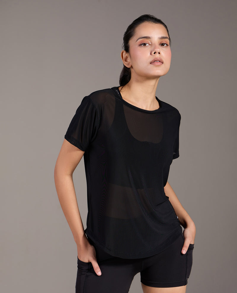 Mesh Top Black