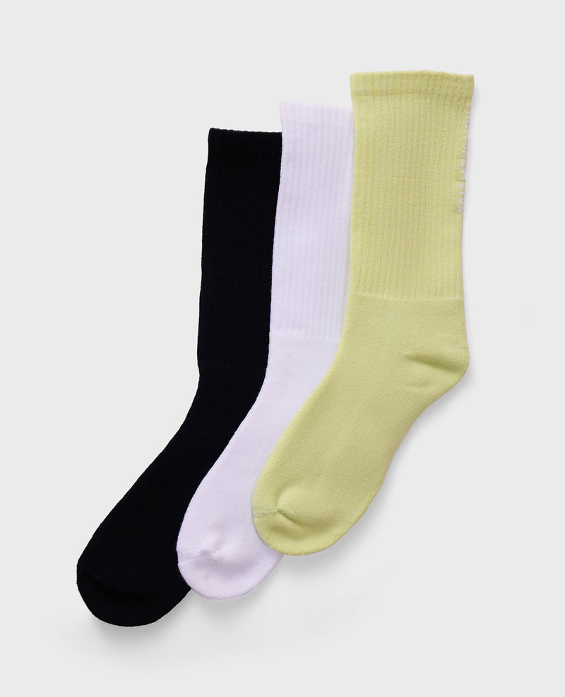 Kica Chica Long Crew Socks Multicolor - Pack Of 3