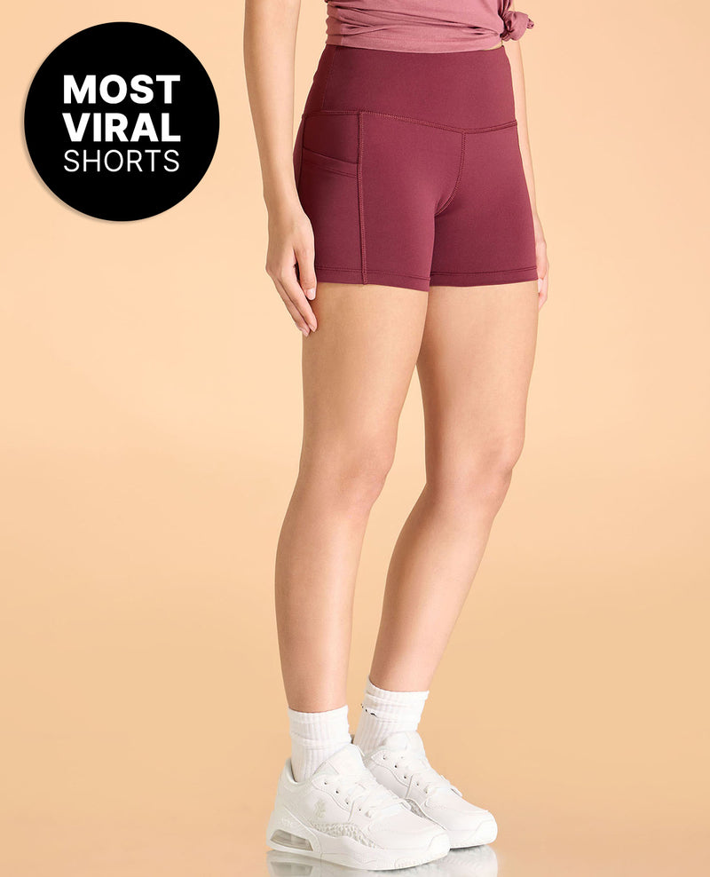 High Waisted Second SKN Booty Shorts