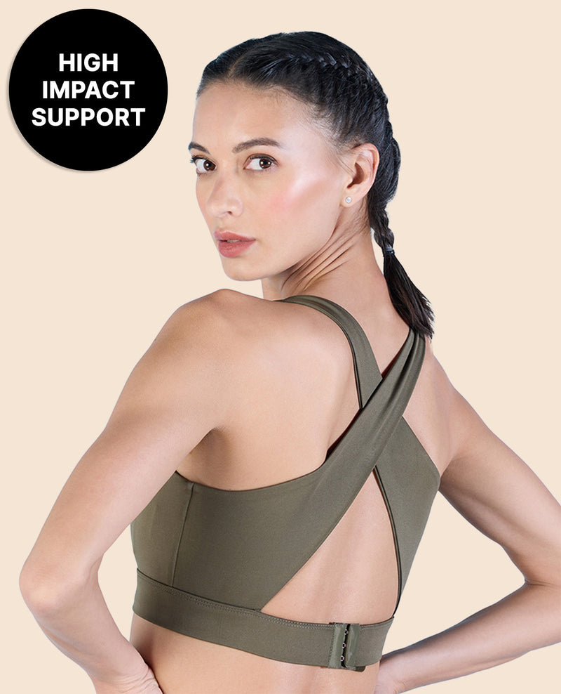 High Impact & Full Coverage Crostini Sports Bra