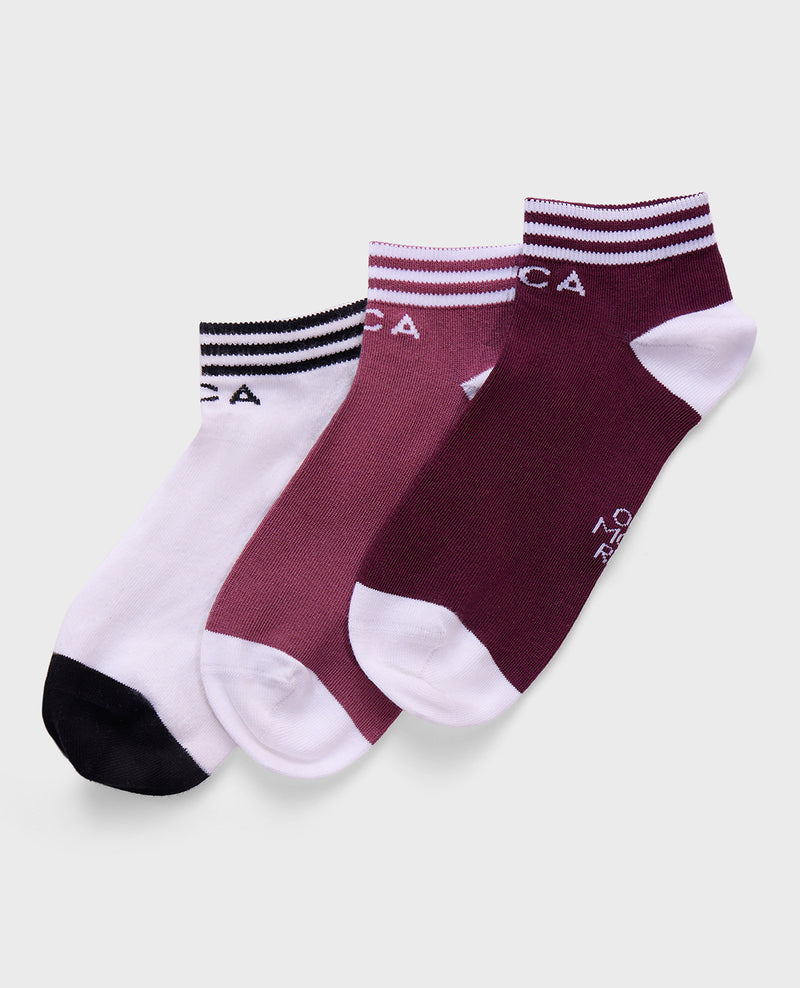 Soft Cotton One More Rep Crew Socks Multicolor - Pack Of 3