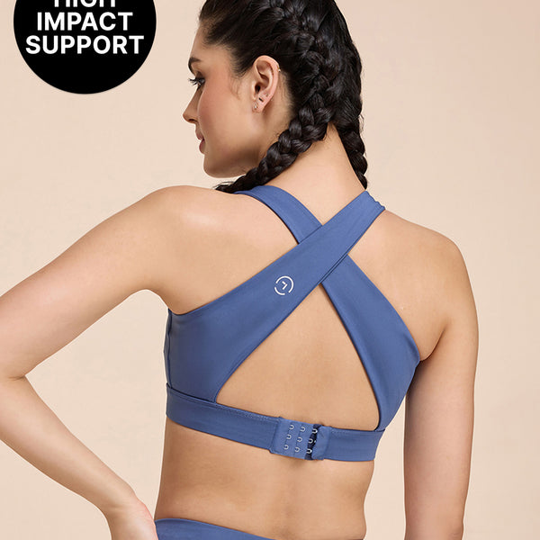 Crostini Full Coverage Sports Bra River
