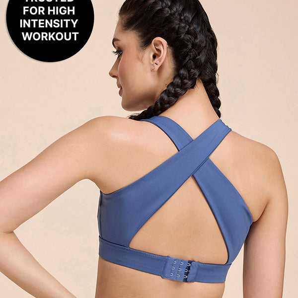 Crostini Full Coverage Sports Bra River