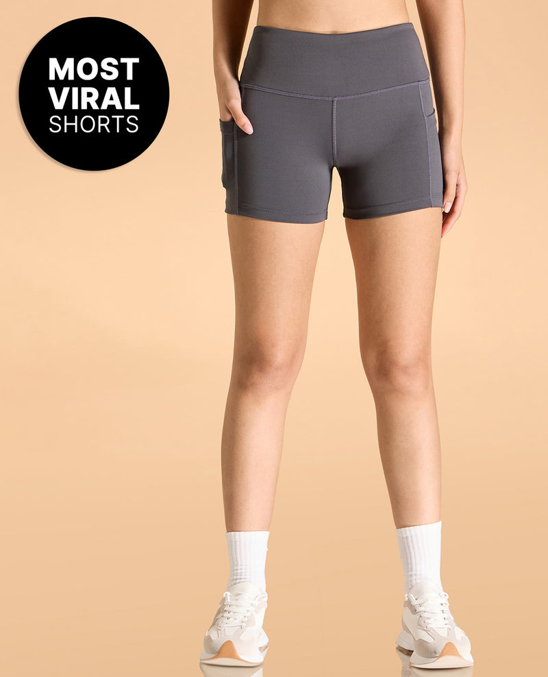 High Waisted Second SKN Booty Shorts