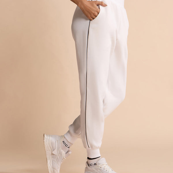Fleece Tracks White