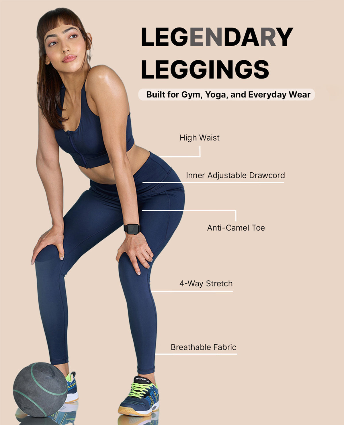 Ultrasoft SkinFit Leggings - Lycra Cotton - All Sizes - Many Colors at Rs  145, Ghaziabad