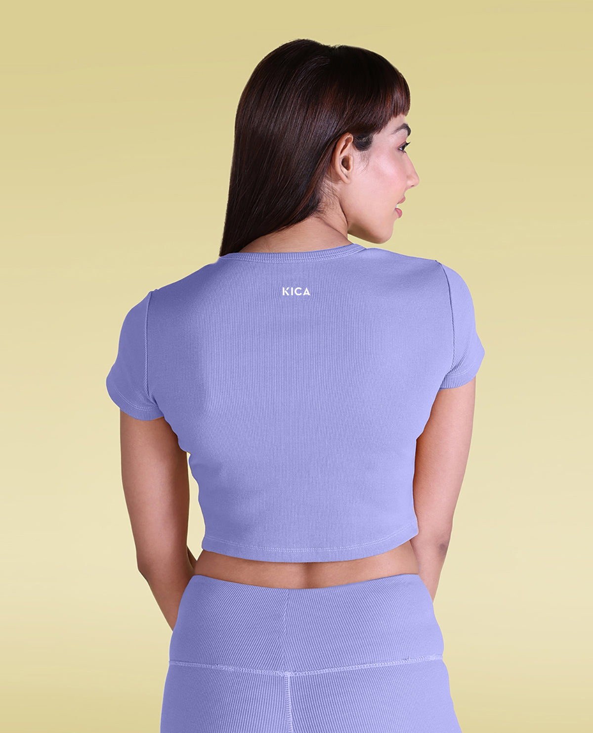 Cotton Ribbed Yoga Top – Kica Active