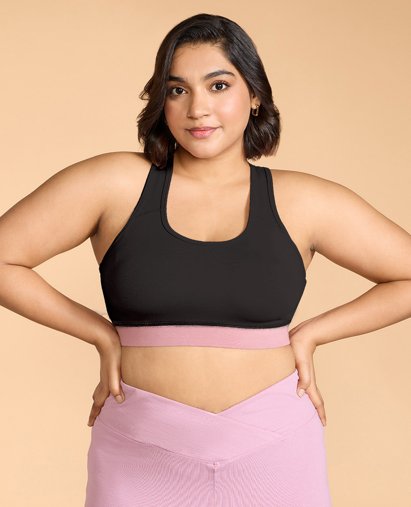 Low Support Cotton Sports Bra