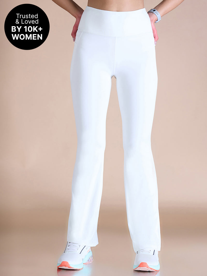 Women Stretchable Flared Pants