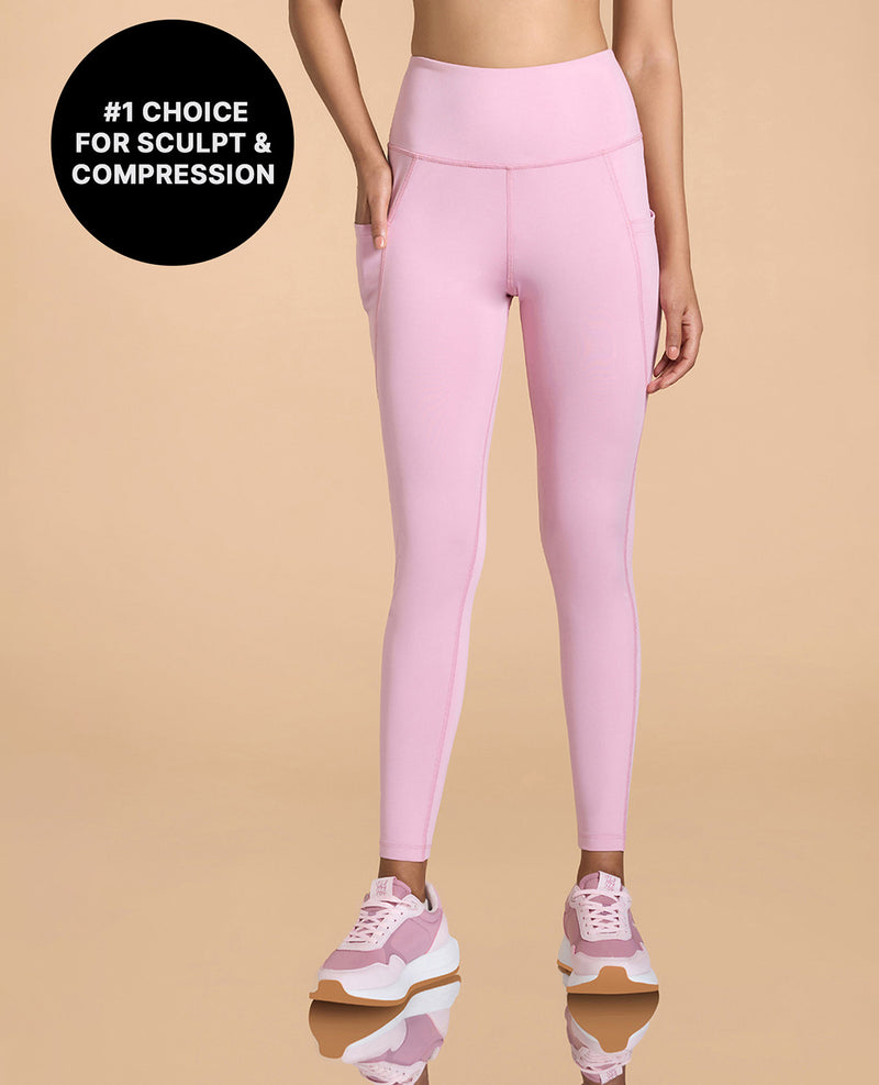 Kica High-Waisted Workout Leggings Pink