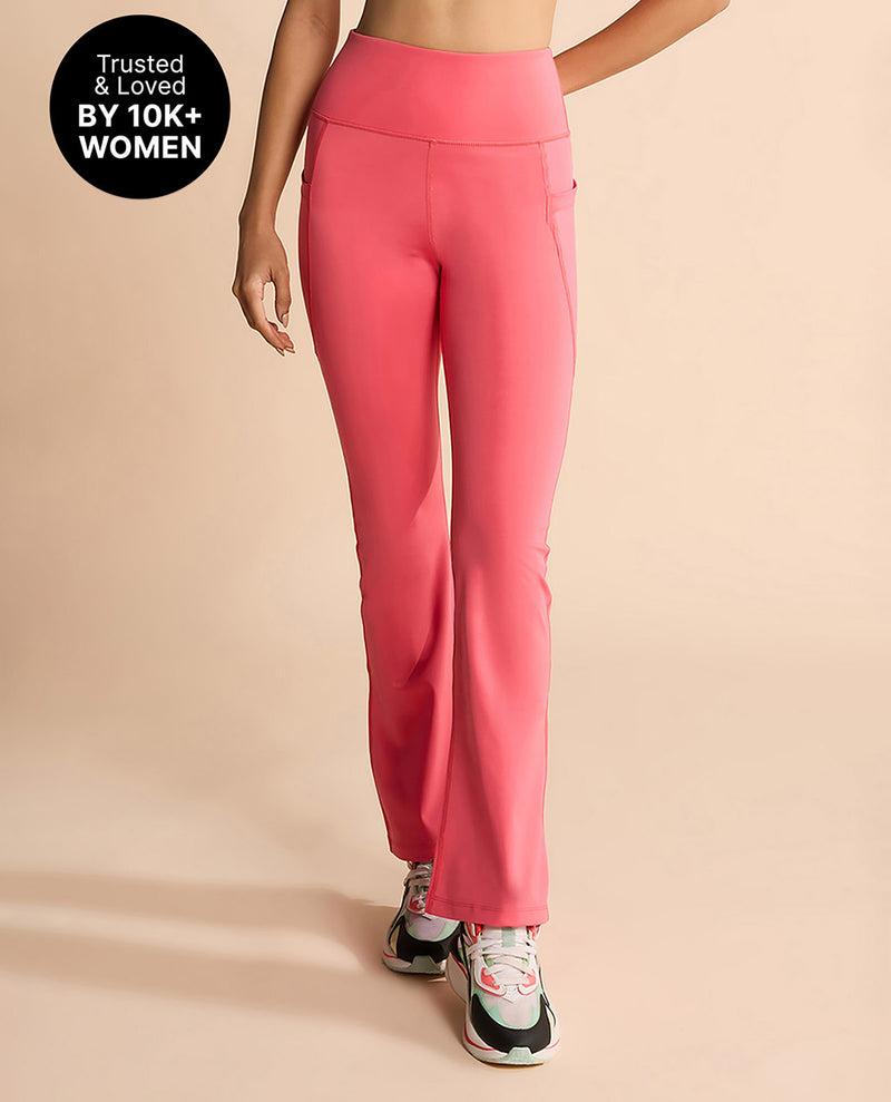 Women Stretchable Flared Pants