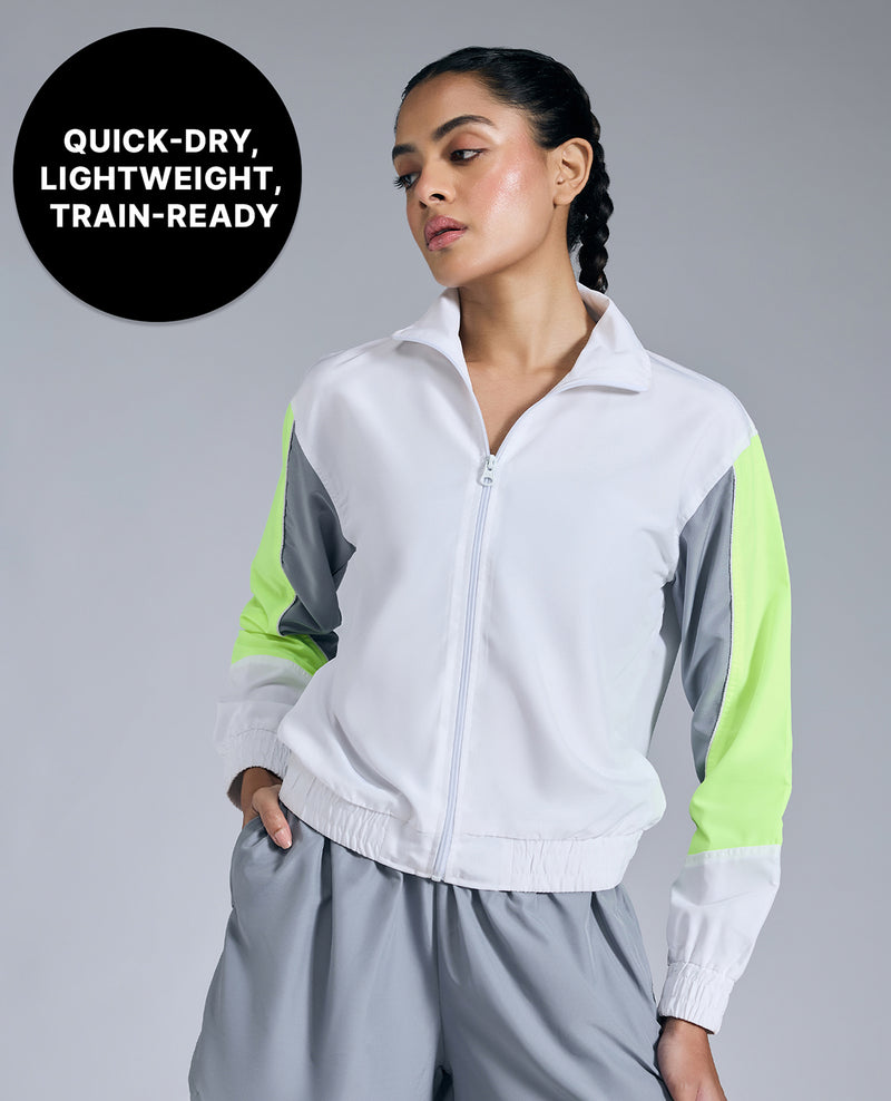 Quick-Dry Training Jacket Grey