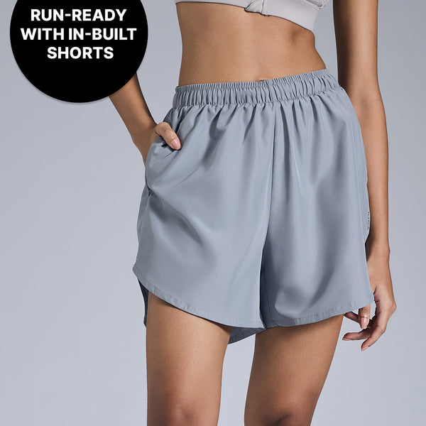 Quick Dry Stride Shorts Grey
