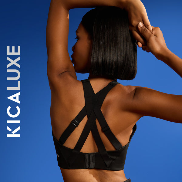 Luxe Limitless High-Impact Full Coverage Sports Bra Black