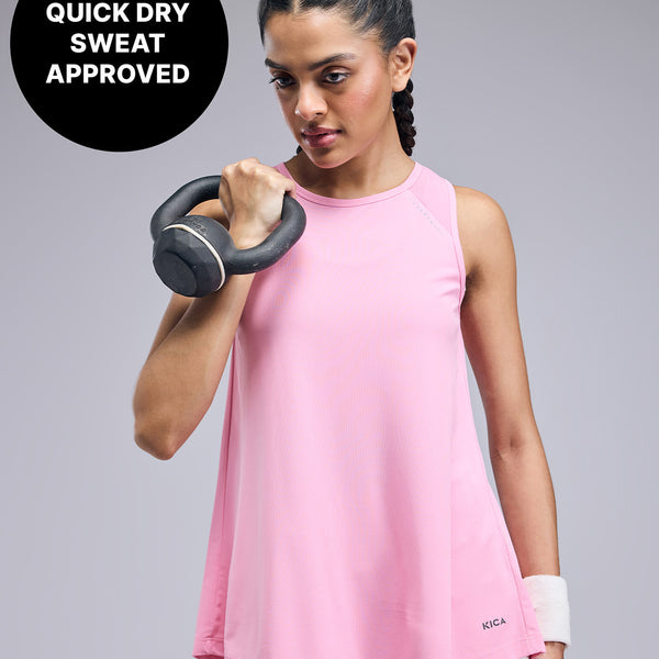 Feather Feel Tank Top - KIC018 Pink