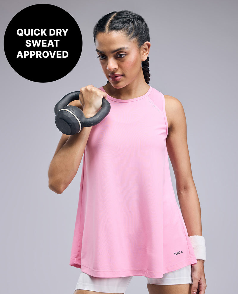 Feather Feel Tank Top - KIC018 Pink