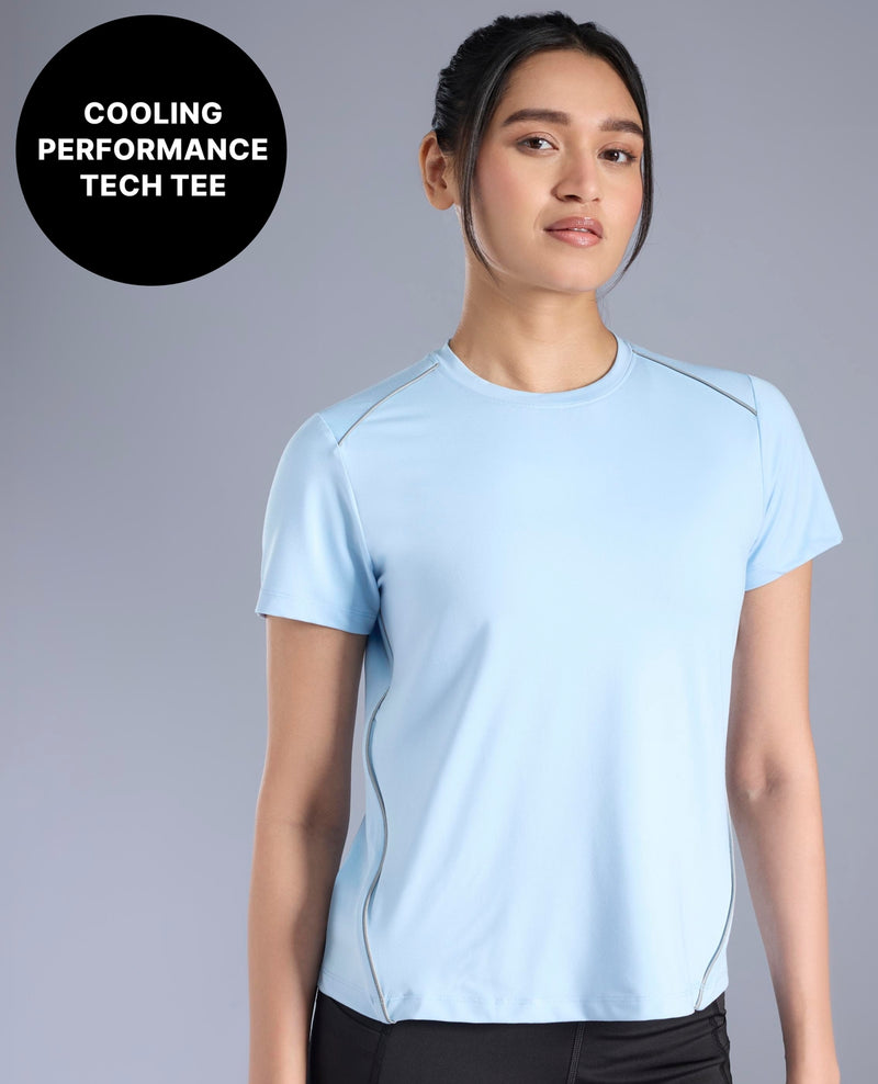 Quick Dry Performance Tee KIC027 Blue