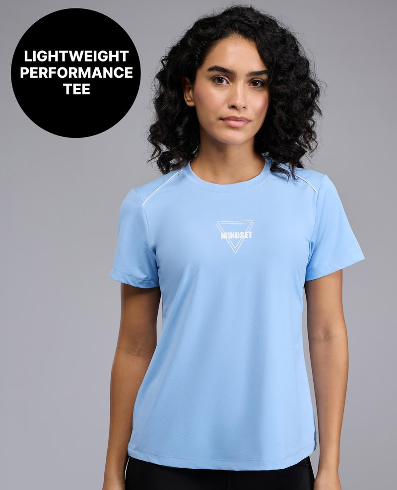 Lightweight Breathable Performance RunLite Tee KIC058 Blue