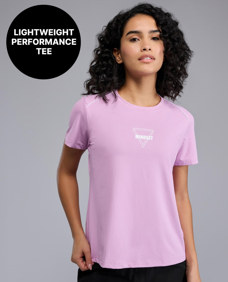 Lightweight Breathable Performance RunLite Tee KIC058 Purple