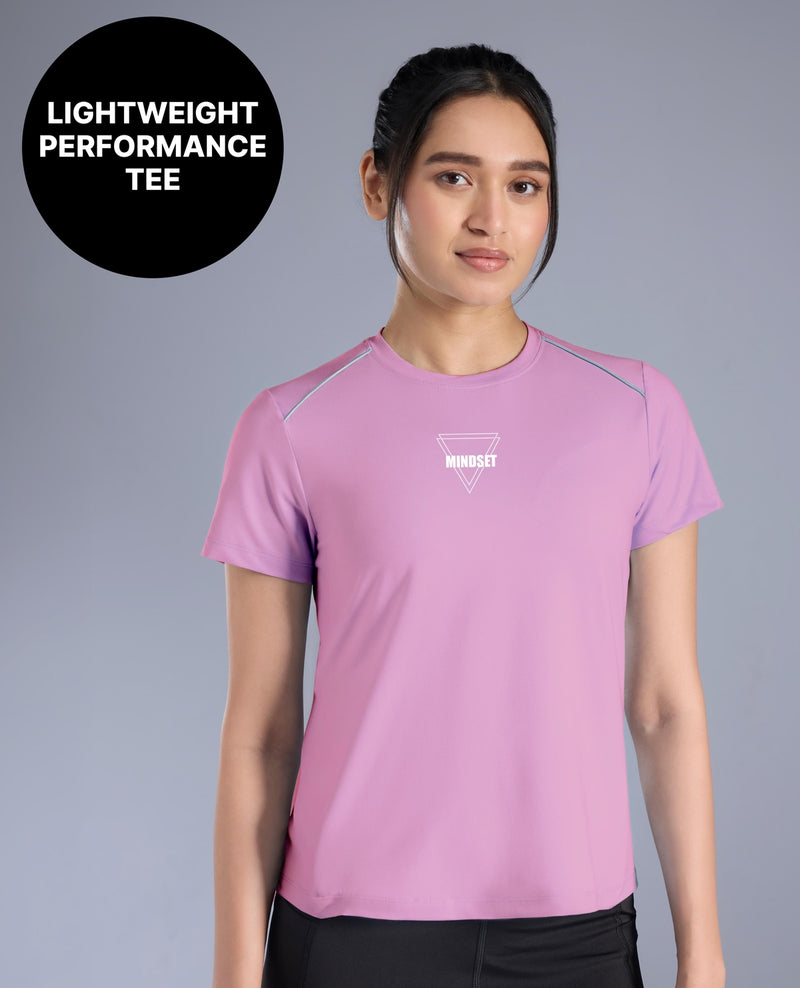 Lightweight Breathable Performance RunLite Tee KIC058 Purple