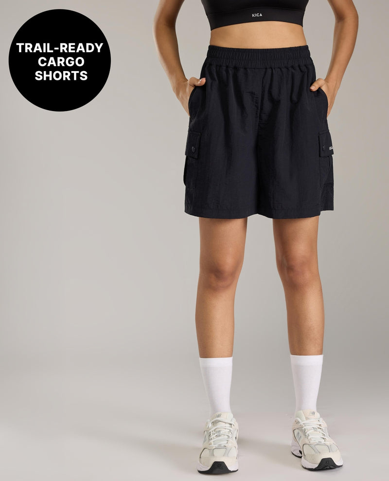 Kica GoLite Outdoor Cargo Shorts KIC401-Navy Blue