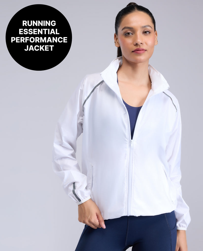 Lightweight Quick Dry Running Jacket KIC602 White