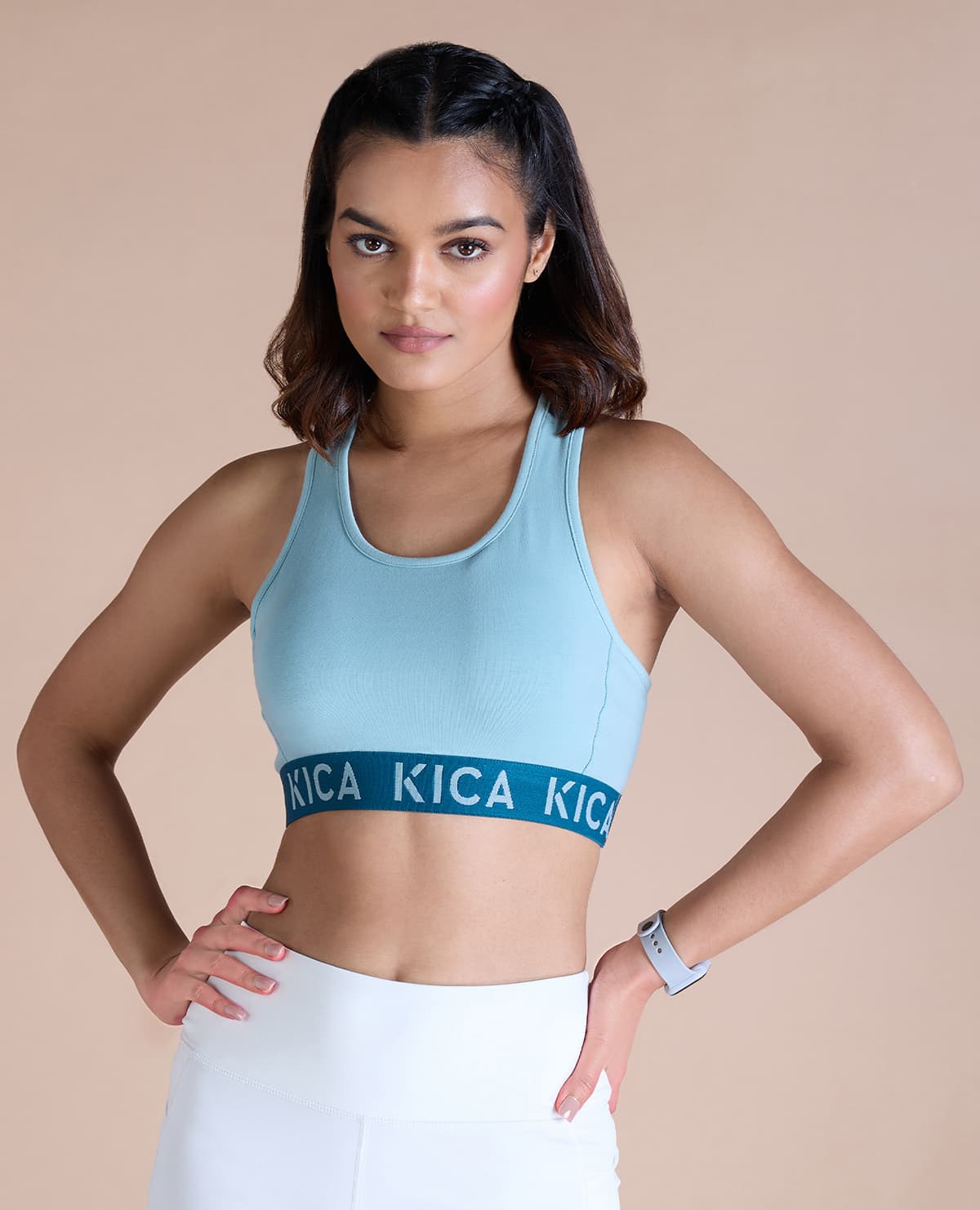 Buy Kica Low to Mid Impact Cotton Sports Bra For Low to Mid Activities  online