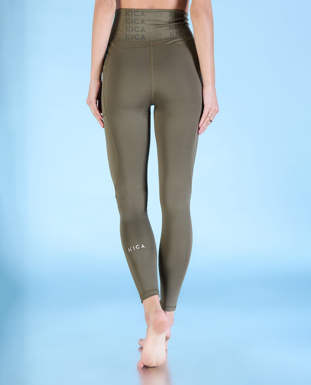 Buy Kica All Star Training High Waisted Leggings with Contrast Stitching at  Redfynd