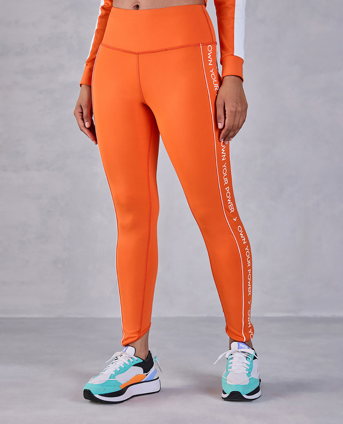 Seamless Leggings Orange – Club Athlete