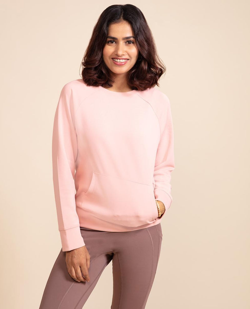 Nykd All Day Casual Chic Sweatshirt - NYAT146 Mellow Rose