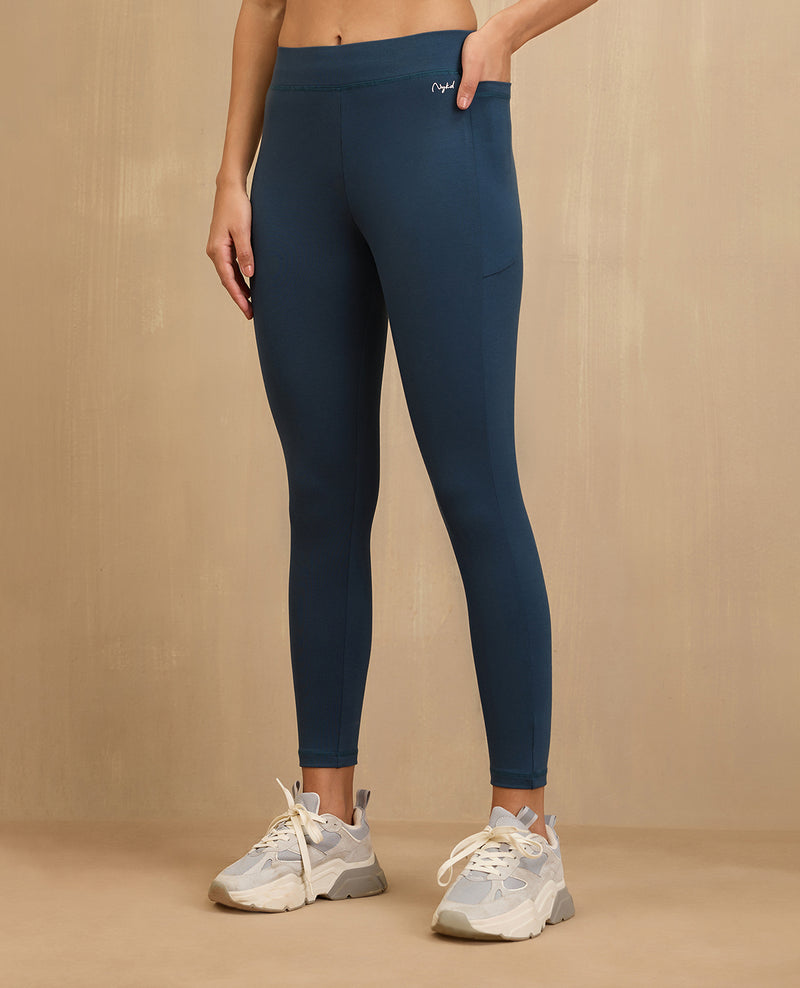 Buy Kica Ruched Waistband Leggings in Second SKN With Back Pocket