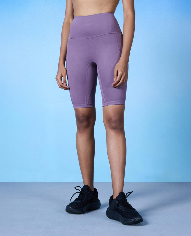 Nykd by Nykaa Fashion Cycling Shorts -NYK113-Arctic Dusk