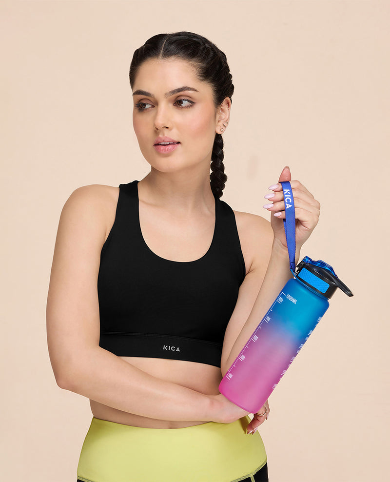 Motivational Bottle - Blue & Pink