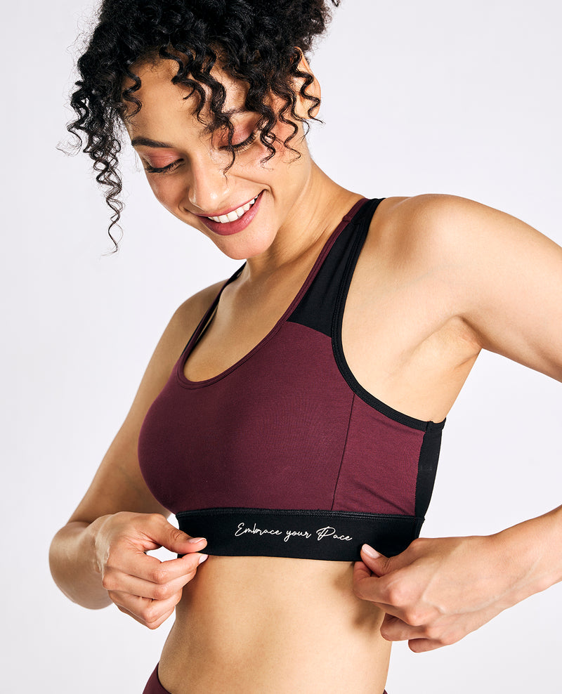 Nykd By Nykaa Wide Waistband Cotton Slip NYK904 Wine