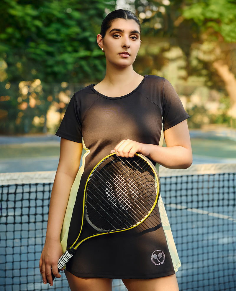 Tennis Dress in Second SKN Fabric