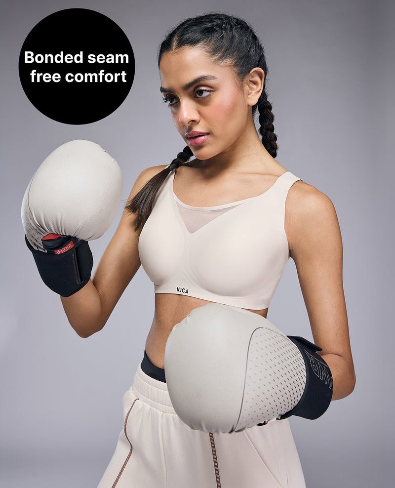 Kica High Impact PowerBond Sports Bra KIC109 Nude