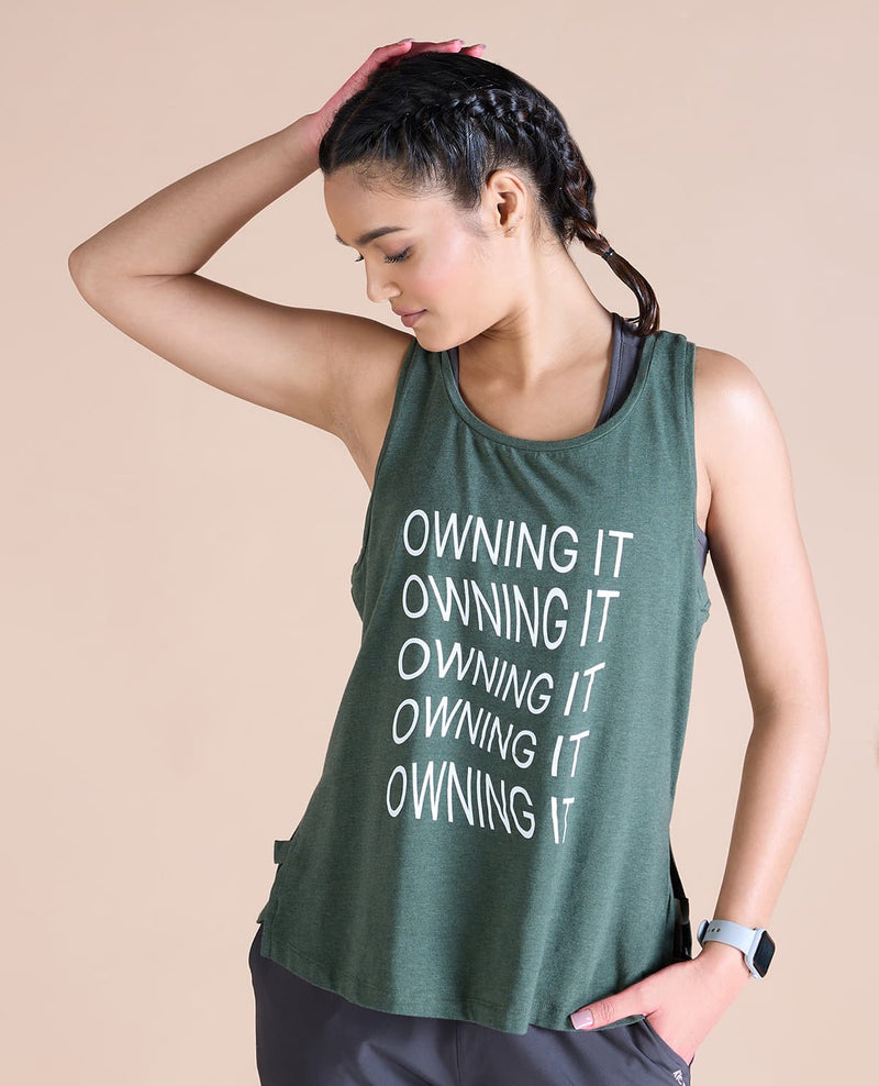 Cotton Tank With Print