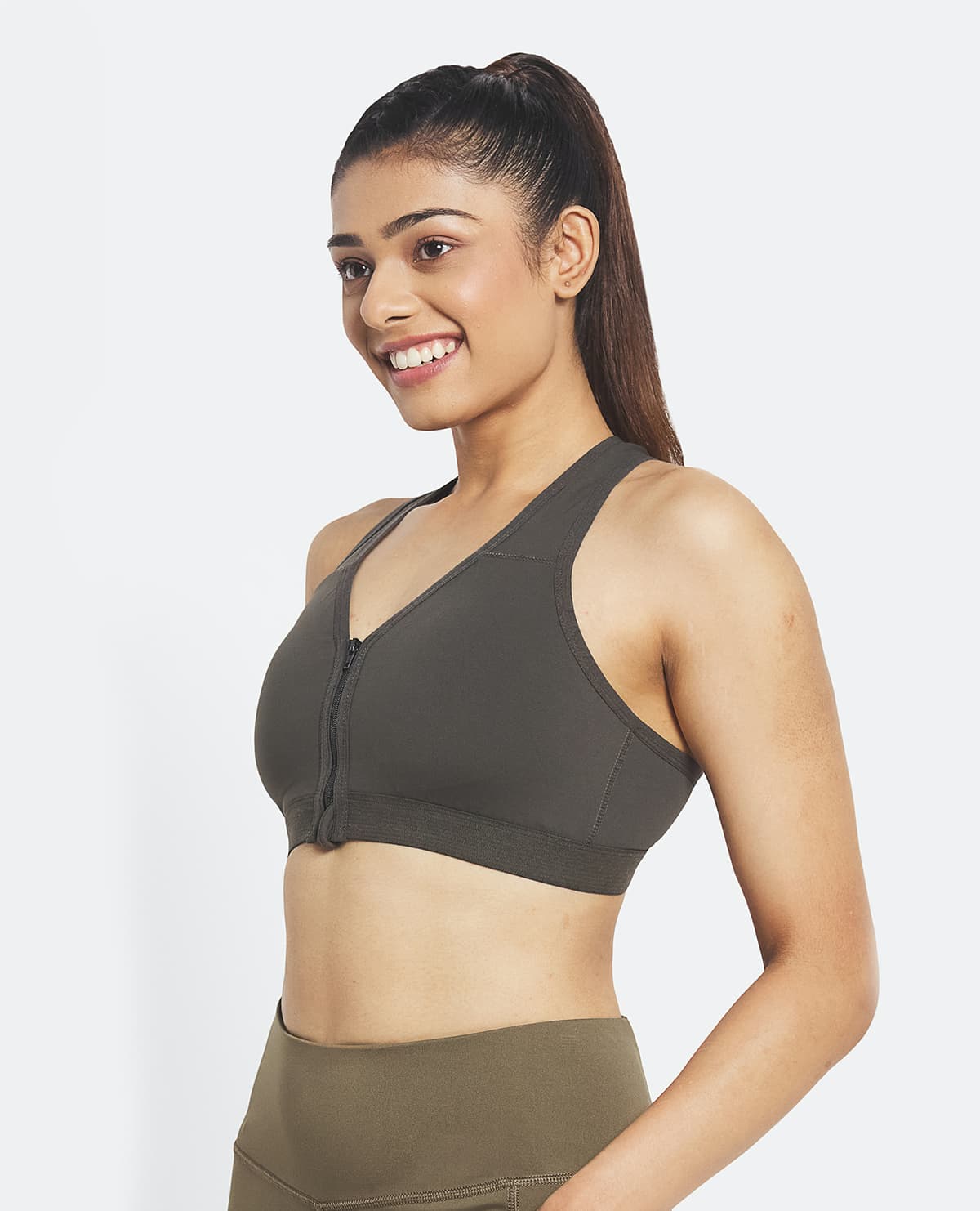 Steel Mid Support Sports Bra – Kica Active